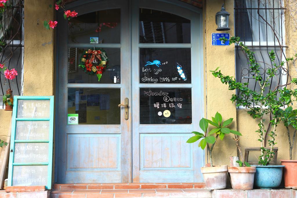 Wonderocean Dive Hostel Kota Tua Kota Tua Hengchun Bagian luar foto